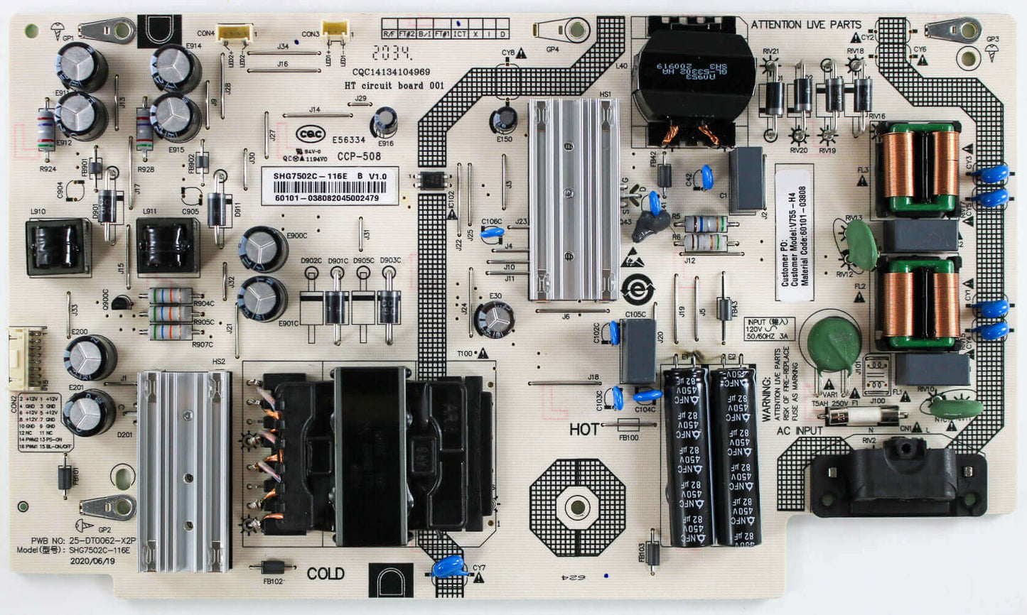 Vizio 60101-03775 Power Supply