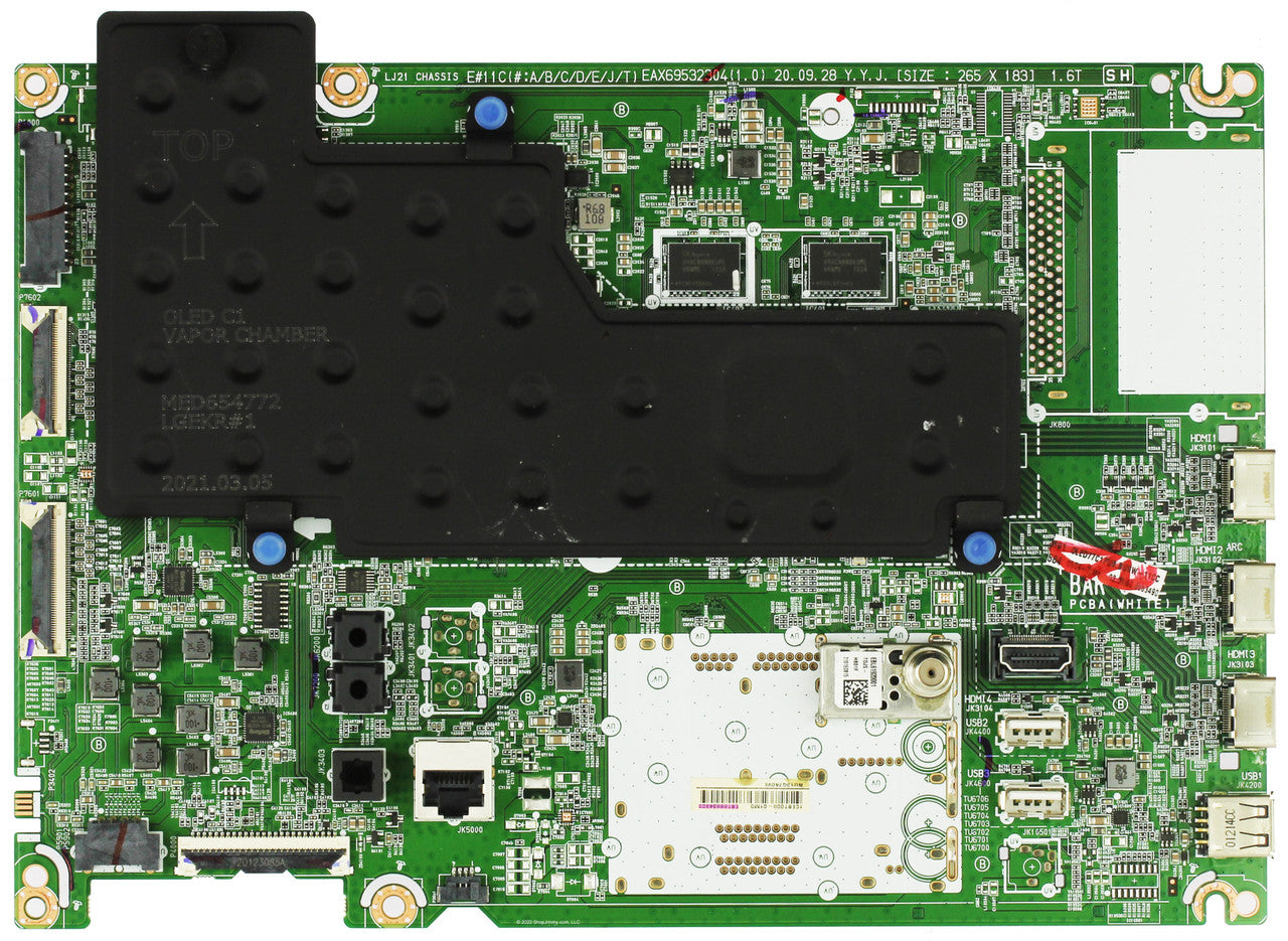 LG EBT66634903 Main Board for OLED77C1PUB BUSWLJR