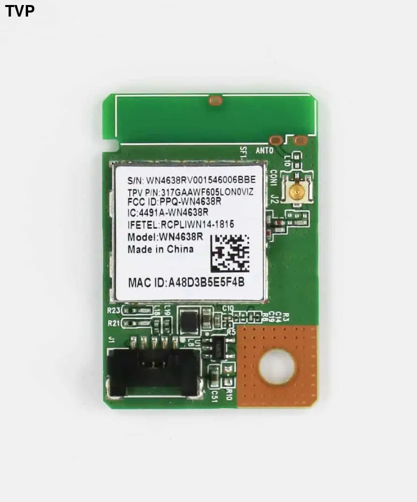 VIZIO 317GAAWF605LON0VIZ  WN4638R  Wi-Fi Module