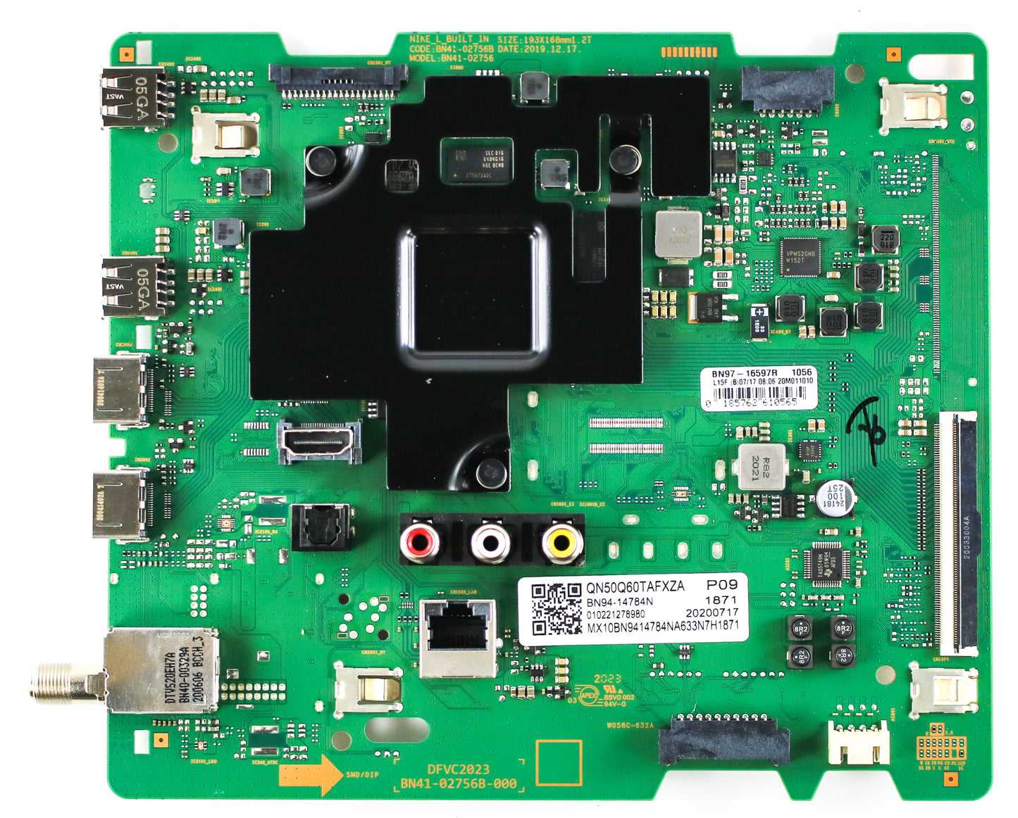 Samsung BN94-14784N Main Board for QN50Q60TAFXZA (Version AB01)