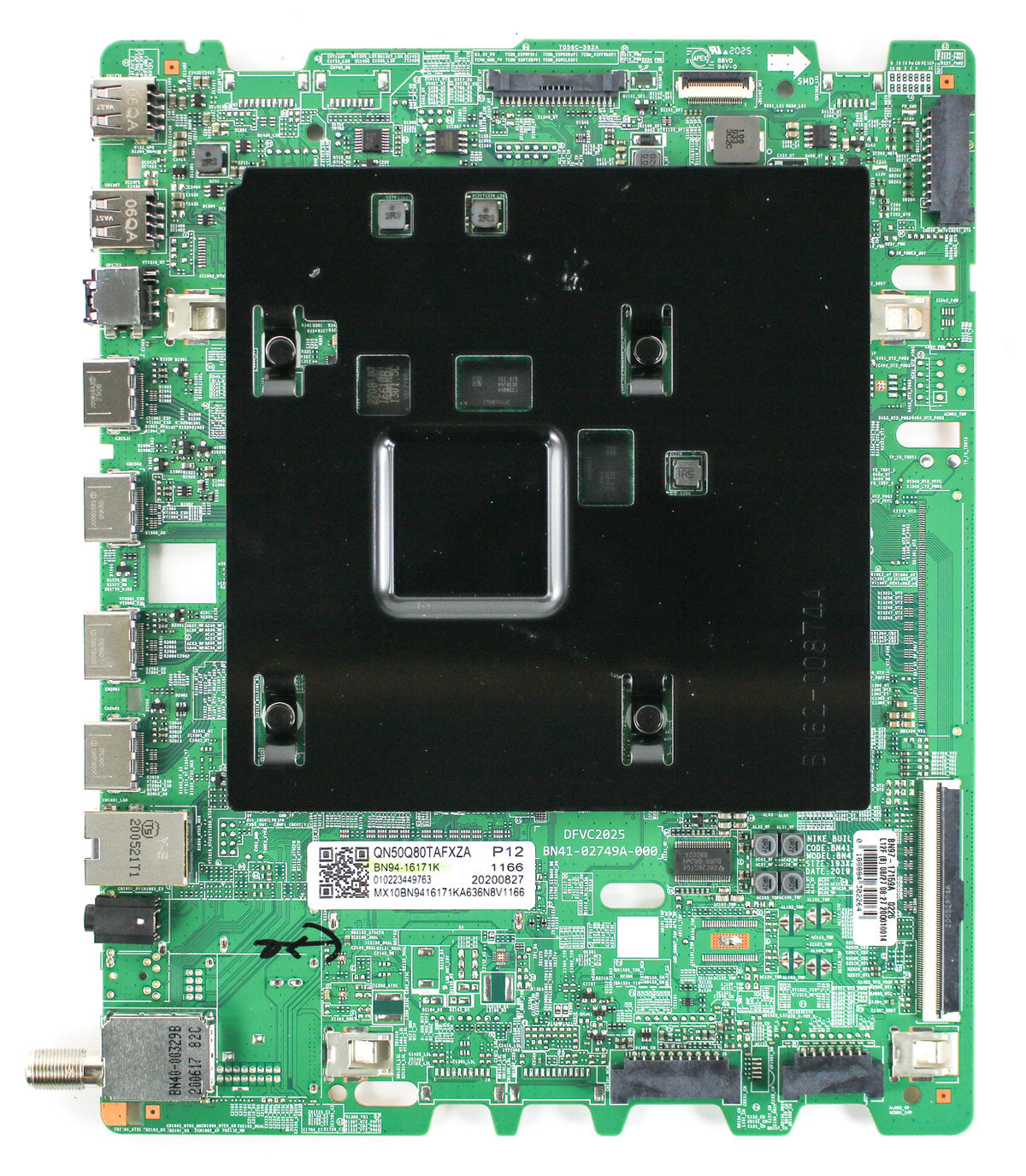 SAMSUNG BN94-16171K Main Board for QN50Q80TAFXZA Version AA01