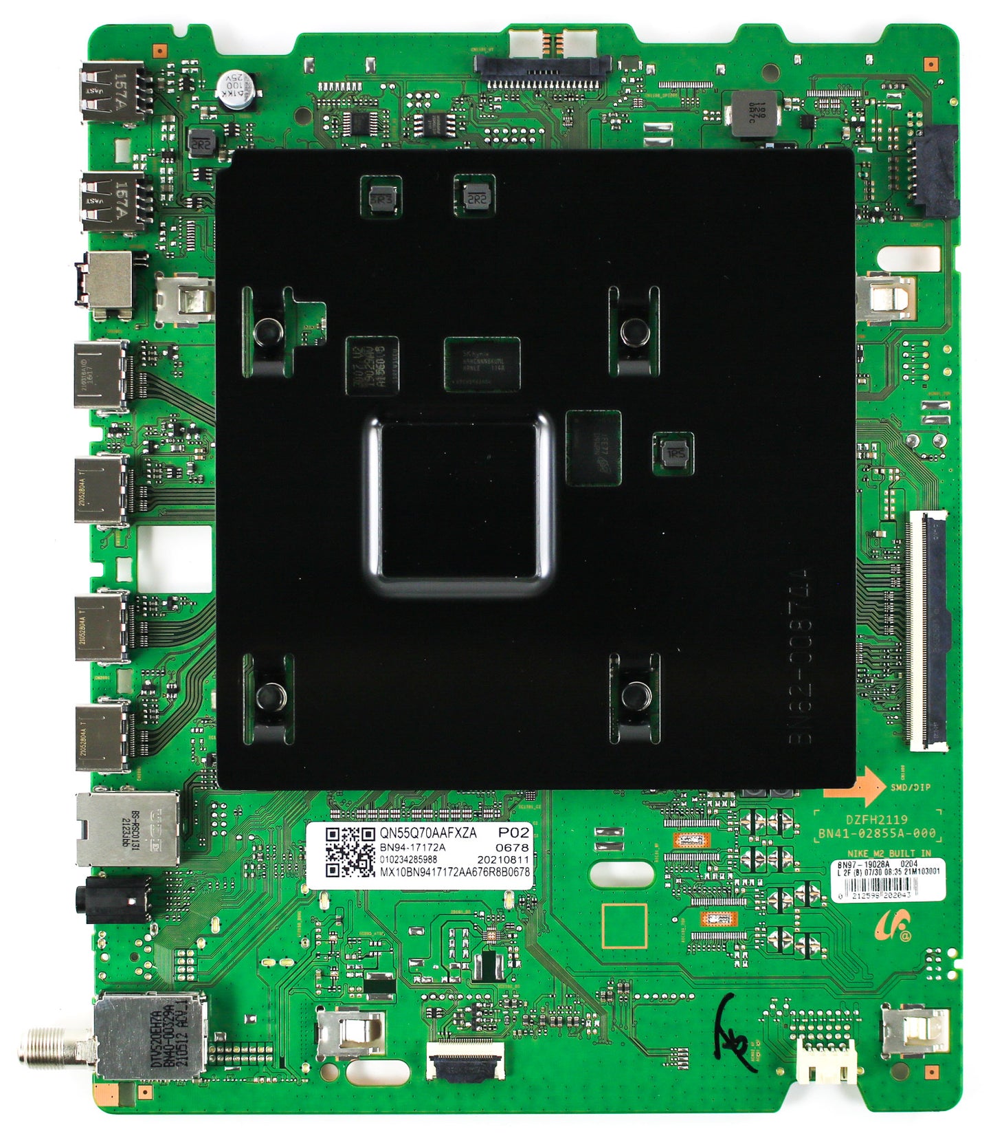 Samsung BN94-17172A Main Board for QN55Q70AAF (Version FA03)