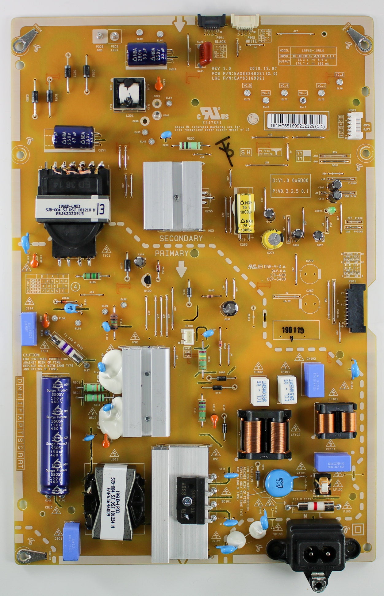 LG EAY65169921 Power Supply