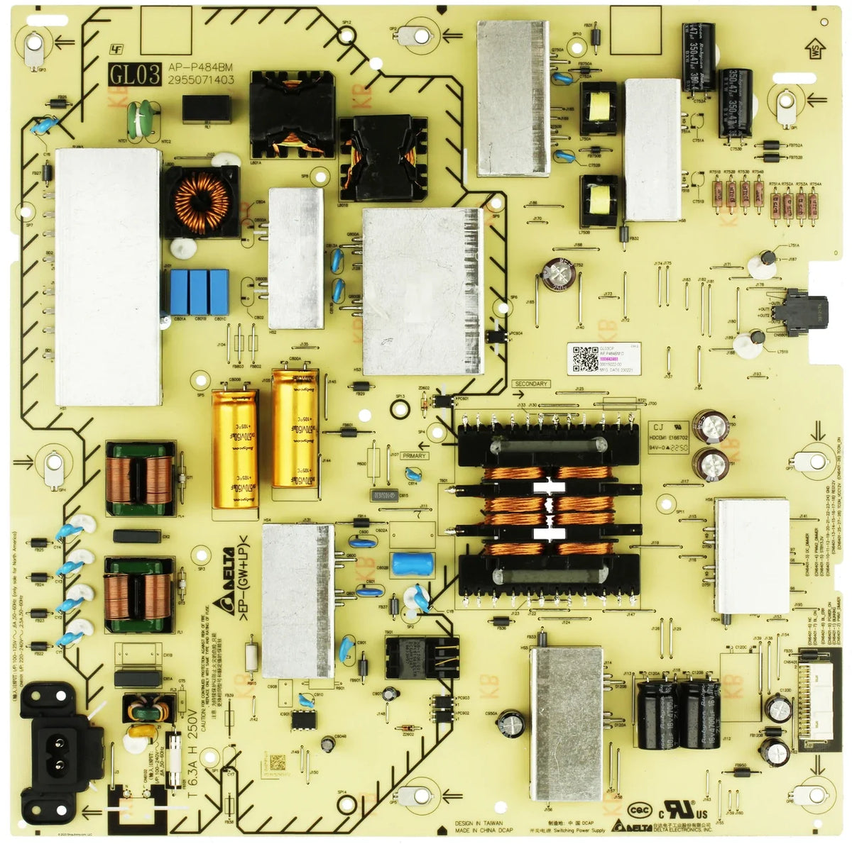 1-004-424-61 Sony GL03 Power Supply Board for KD-75X85K