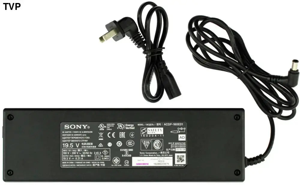 1-493-180-14 Sony AC Adapter ACDP-160E01 160D02 XBR-49X800D XBR-43X800E