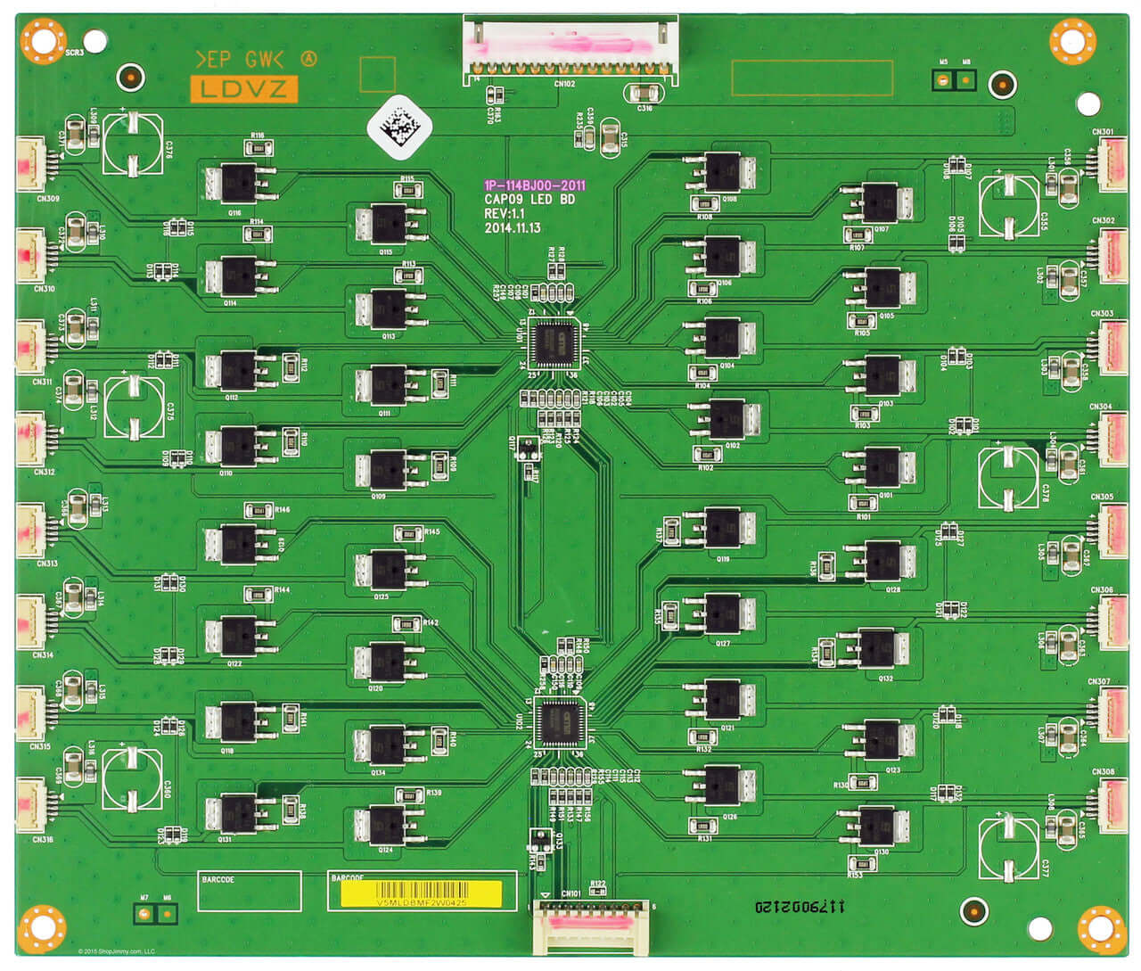 VIZIO 1P-114BJ00-2011 Led Driver  