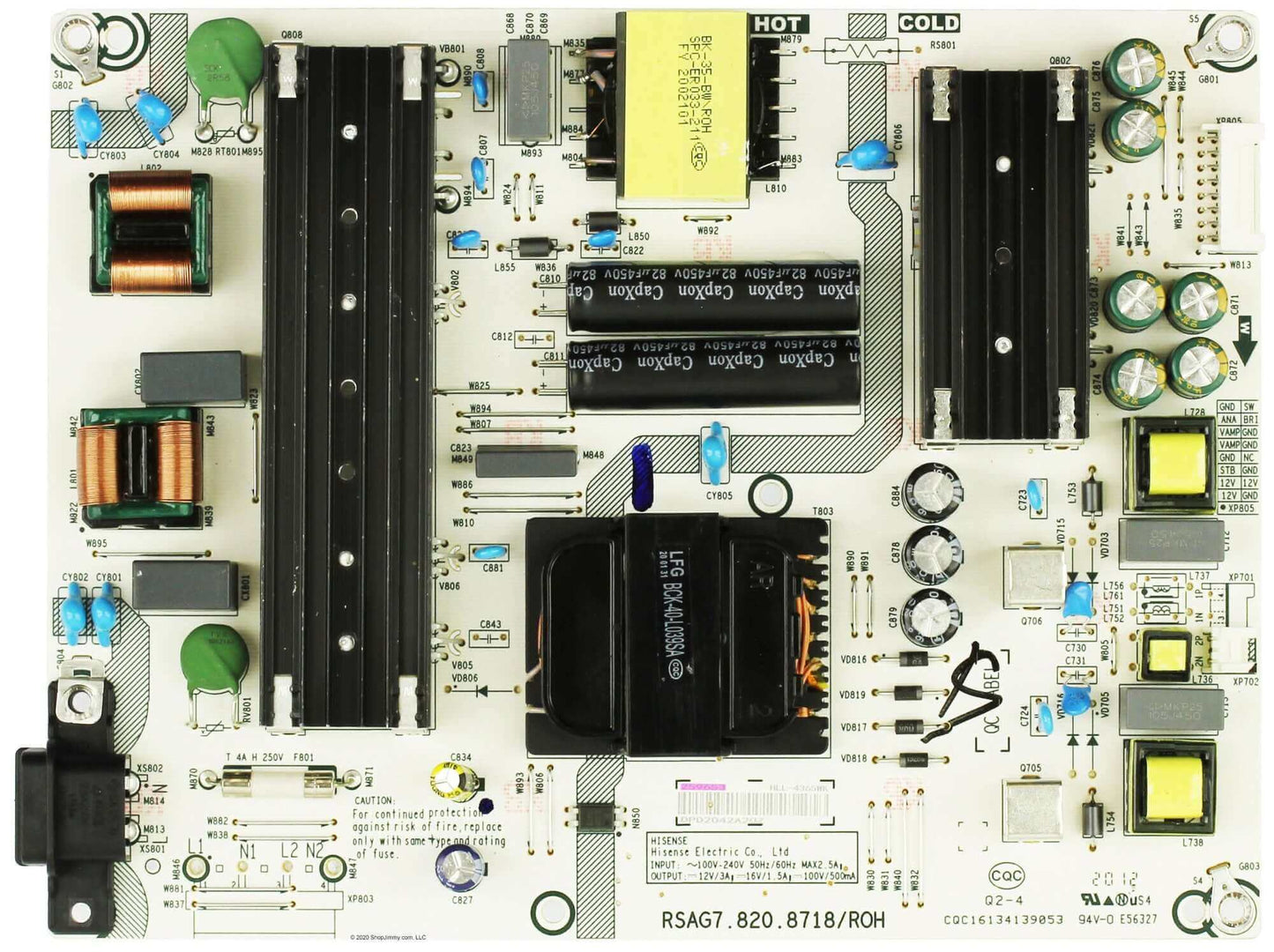 Hisense 259653 Power Supply Board 65R6E3 65R6090G5 65R6090G  