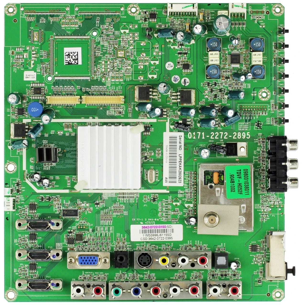 Vizio 3642-0722-0150 (0171-2272-2895) Main Board