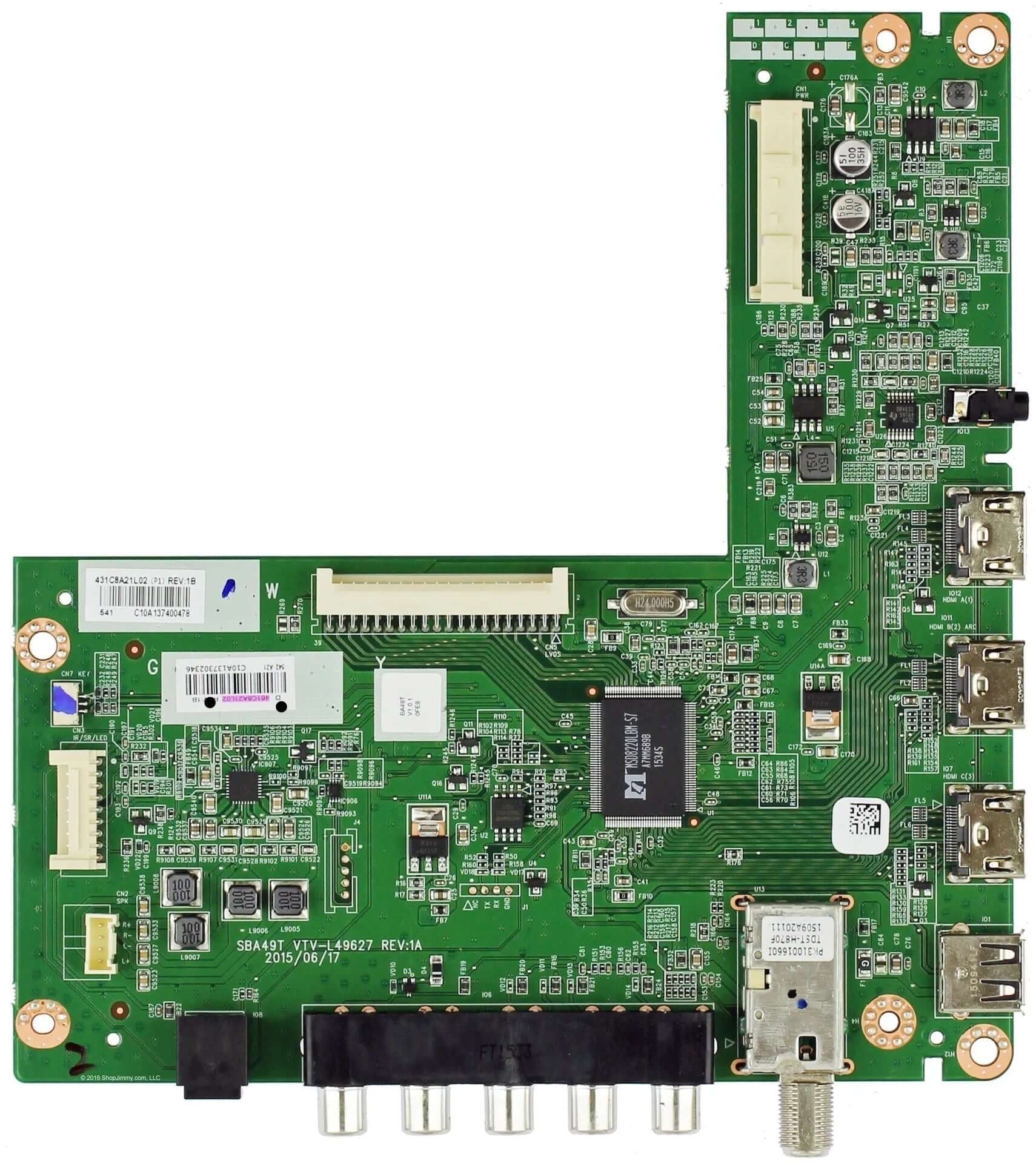 Toshiba 461C8A21L02  431C8A21L02  Main Board for 49L310U