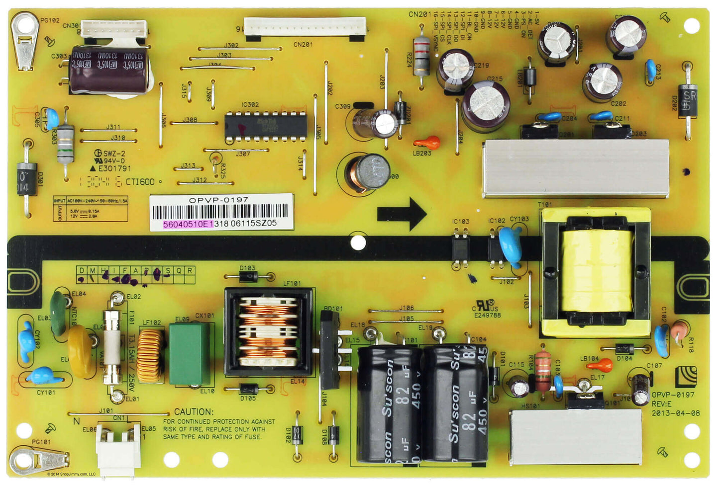 VIZIO 56.04051.0E1 Power Supply  