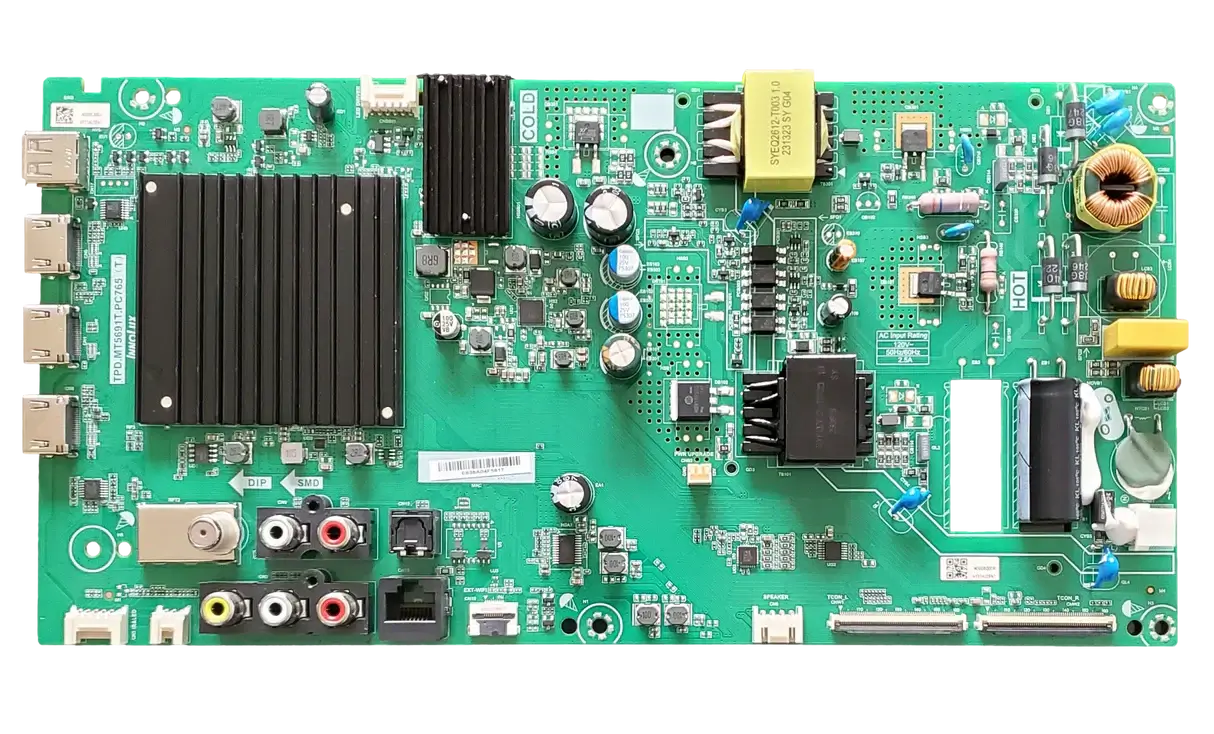 Vizio 6M03A000CJ00J Main Board/Power Supply V505-J09  