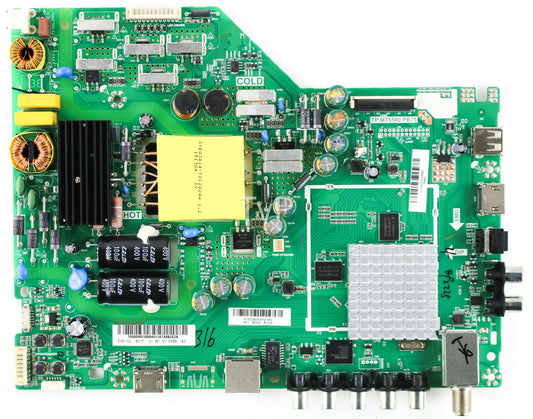 VIZIO 755.00W01.0002 E40-C2 Main Board  