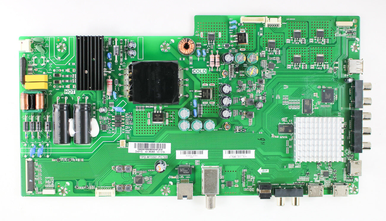 VIZIO 755.02001.0002 Main & Power board  