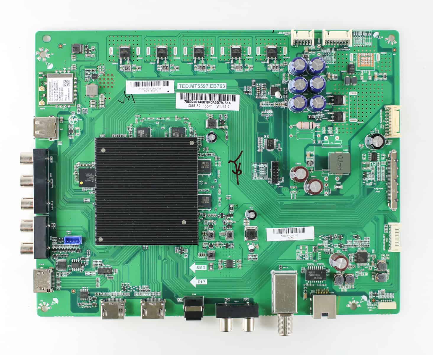 VIZIO 755.02J01.A001 Main Board  