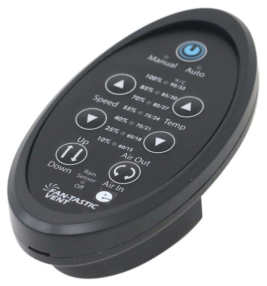 Fantastic Vent 9068-09 Black Wireless IR Remote  