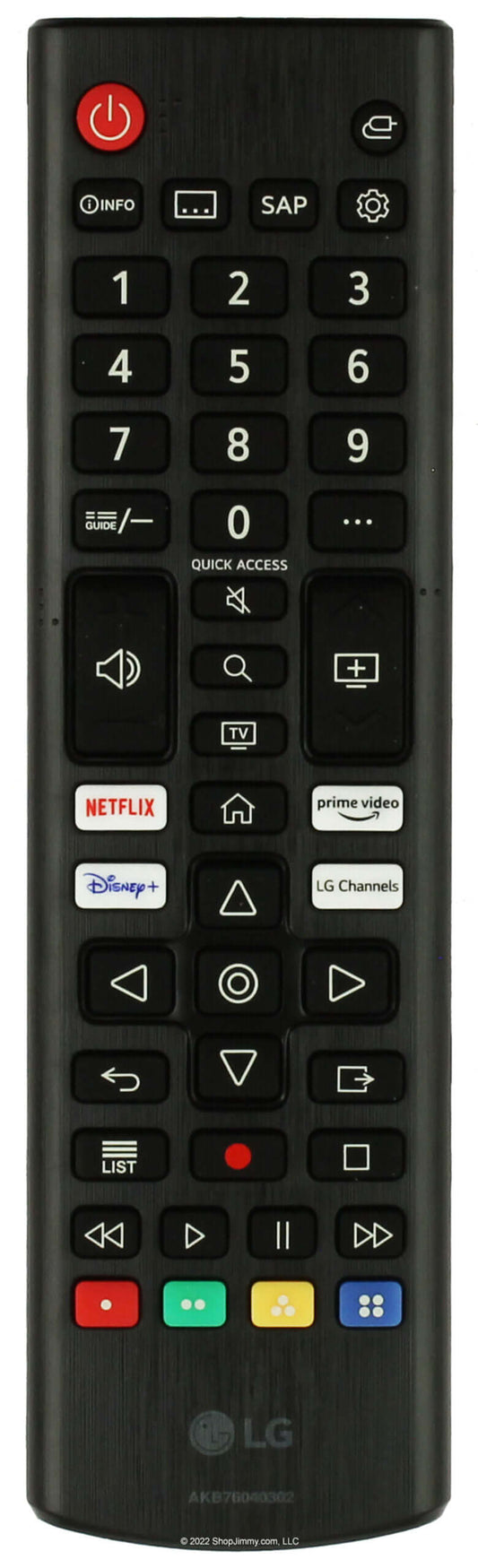 LG AKB30085202 Remote Control NEW  