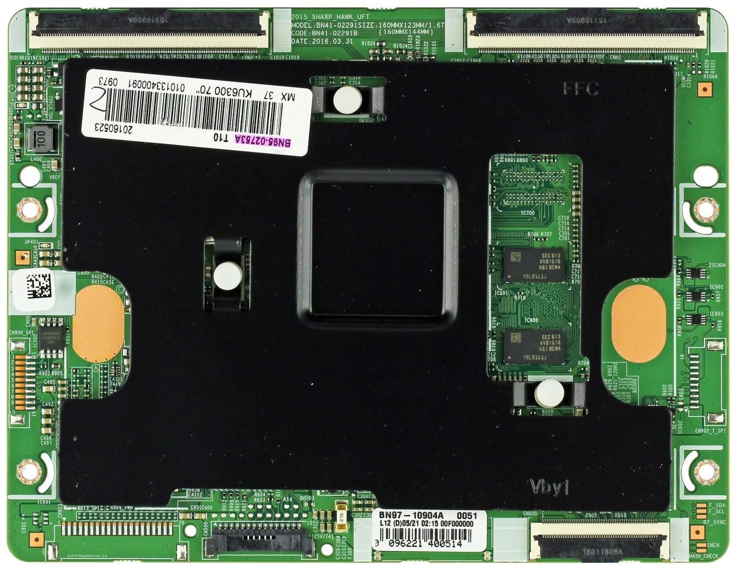 SAMSUNG BN95-02753A T-Con Board  