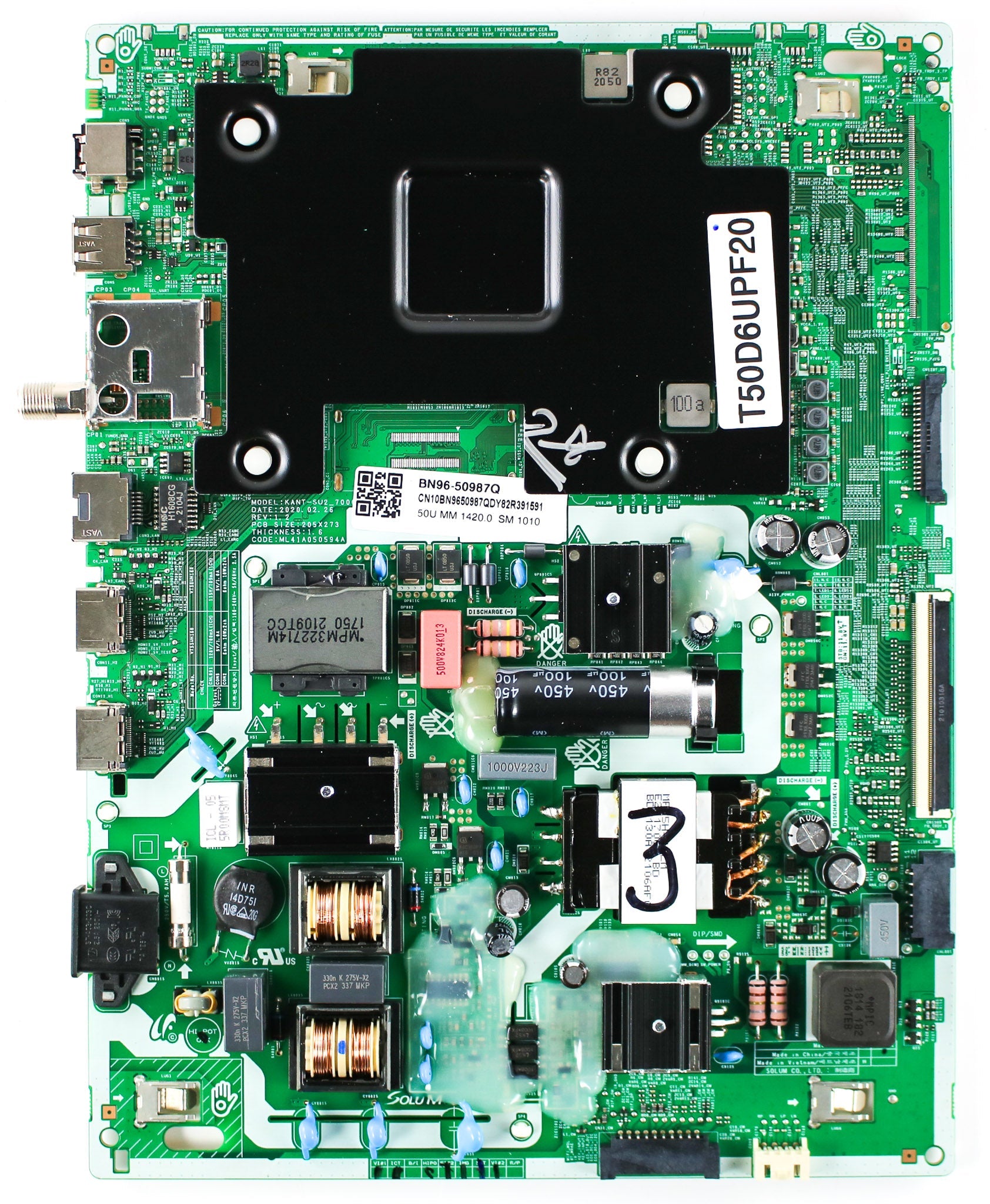 SAMSUNG BN96-50987Q Main Board Power Supply  