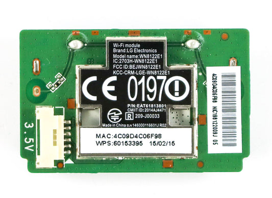 LG EAT61813801  WN8122E1  Wi-Fi Module  