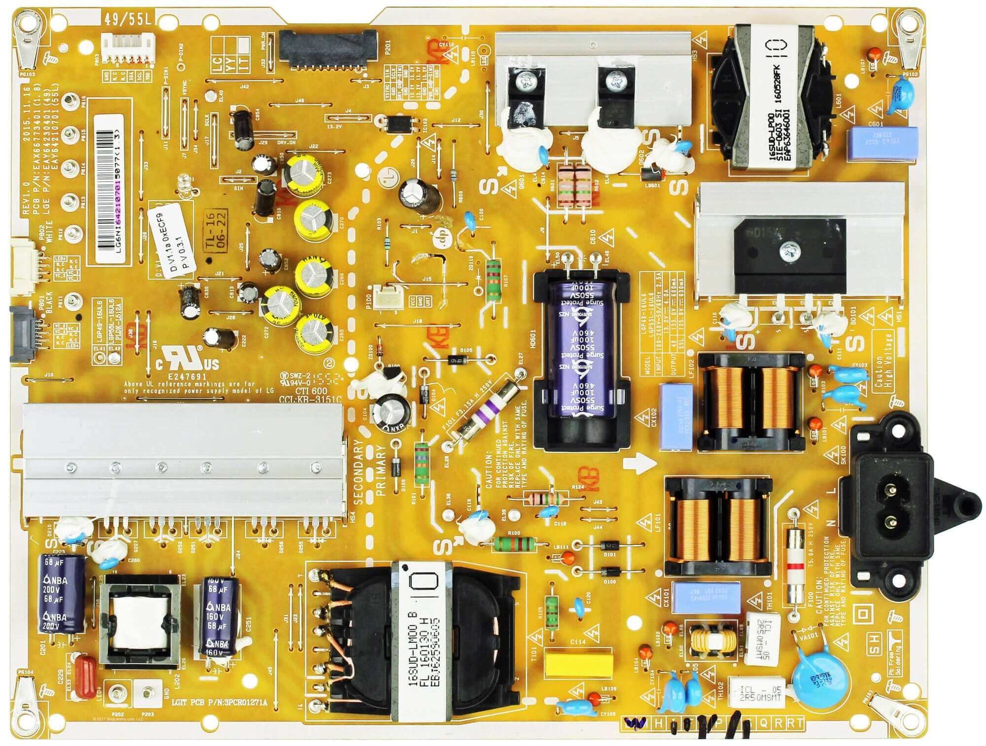 LG EAY64210701 Power Supply  