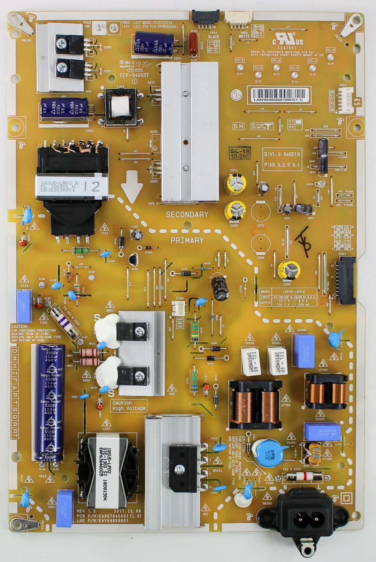 LG EAY64868601 Power Supply  