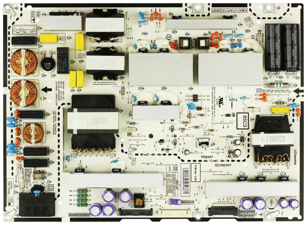 EAY65904023 LG Power Supply Board - OLED65C3AUA LG