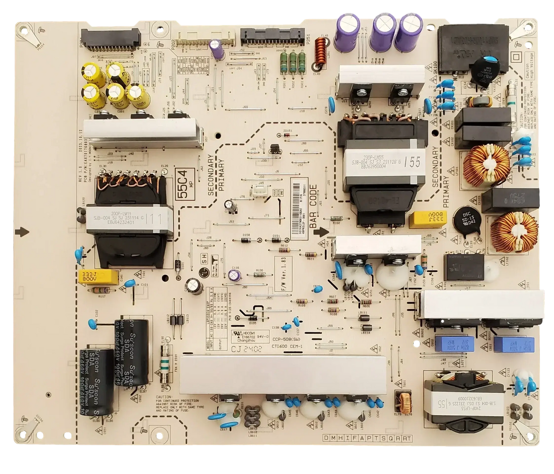 EBR37906511 LG Power Supply for OLED55C4