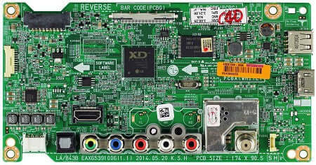 LG EBT62841578 Main Board  