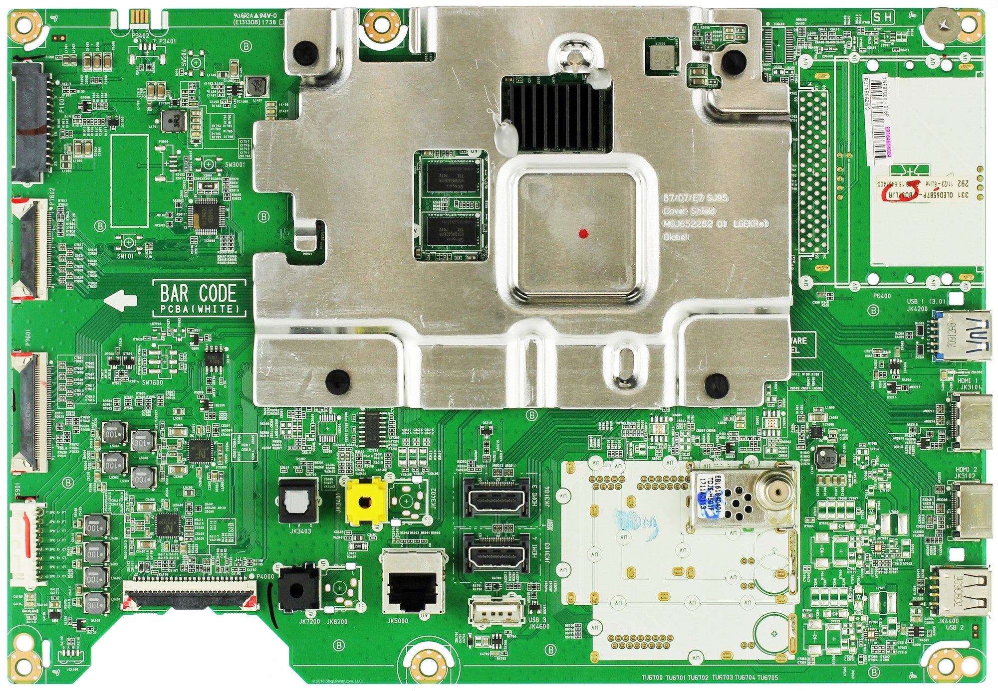 EBT64614004 LG Main Board for OLED65B7P-U