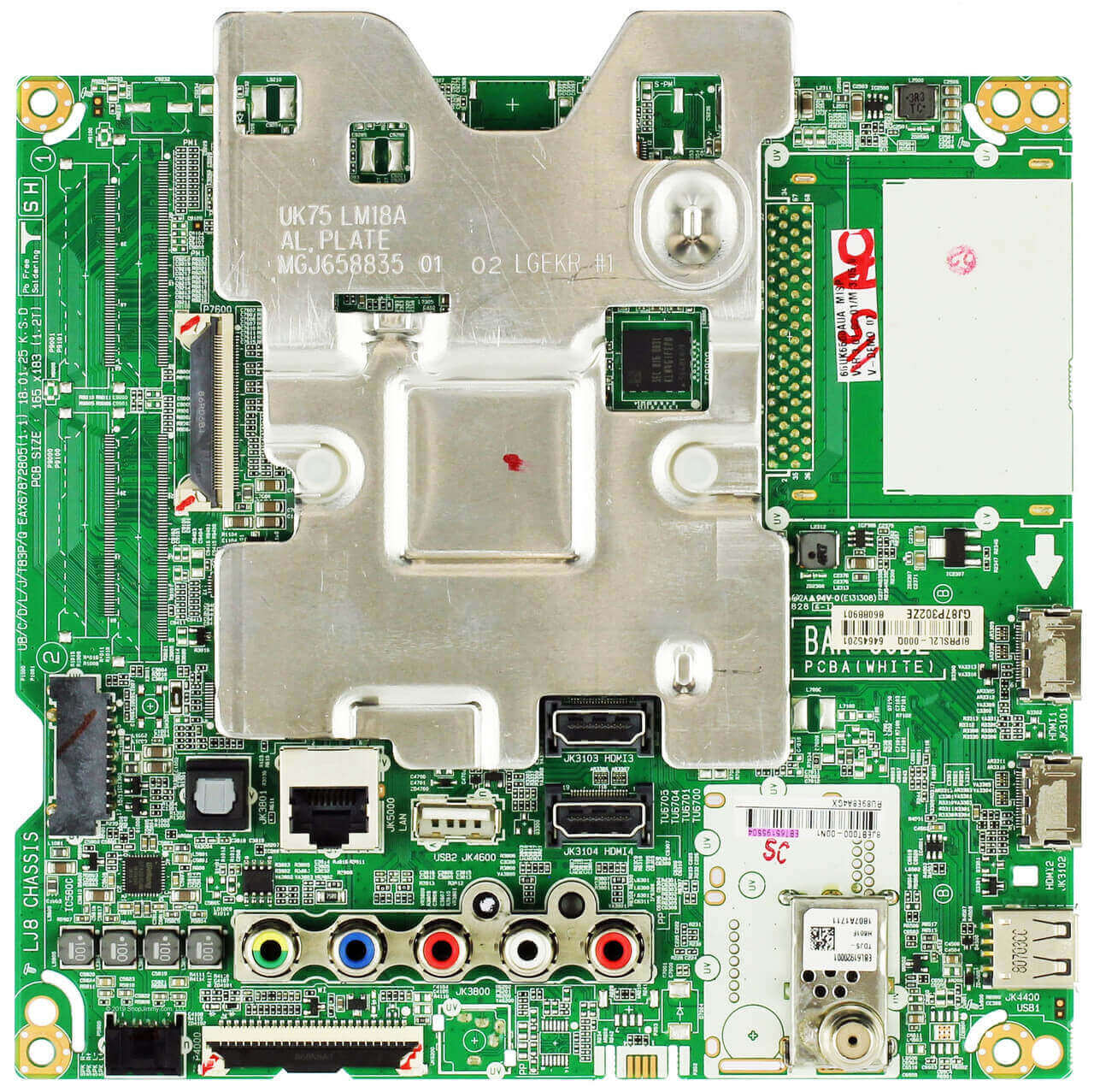 LG EBT65195502 Main Board for 65UK6500AUA  