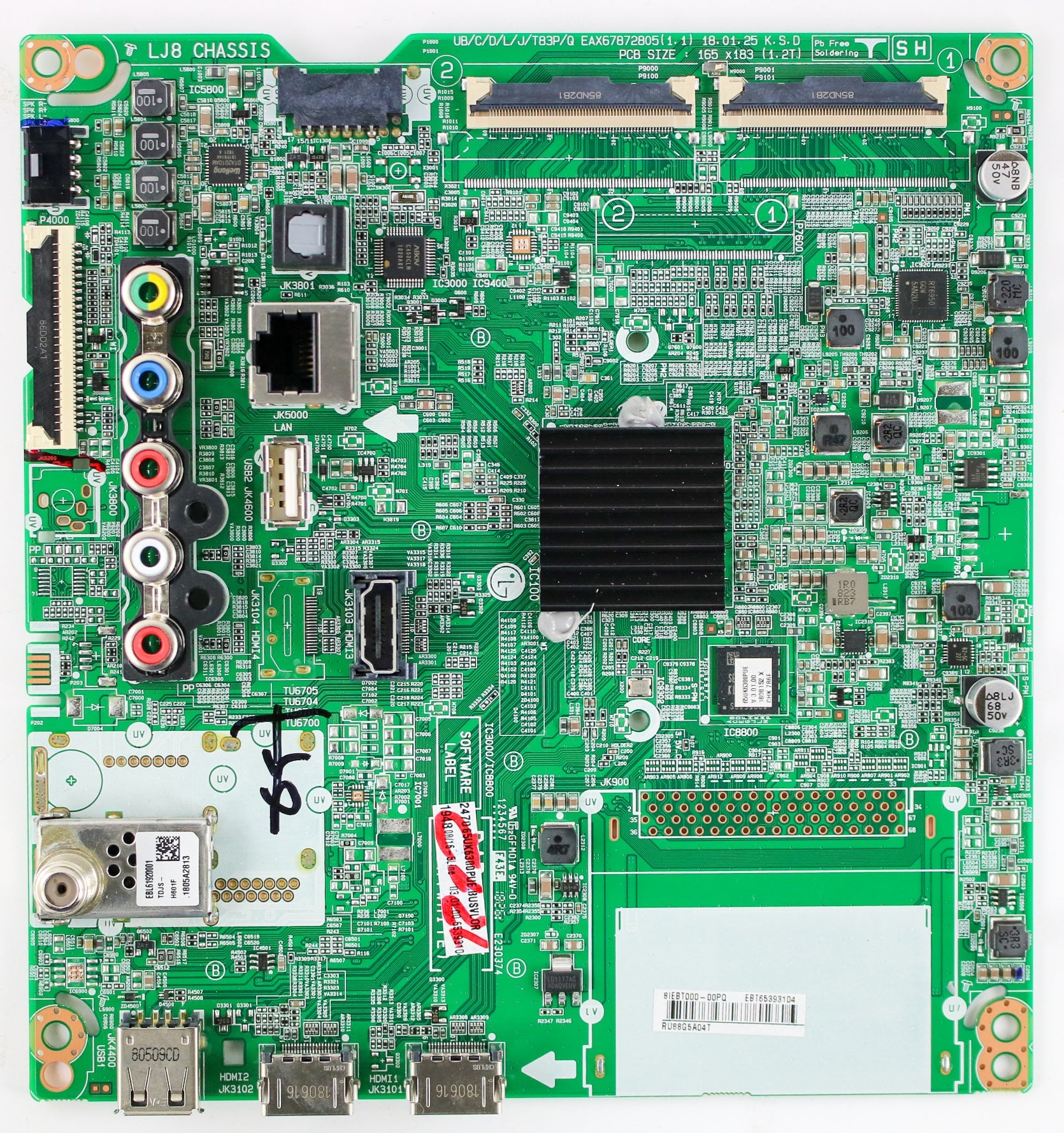 LG EBT65393104 Main Board  