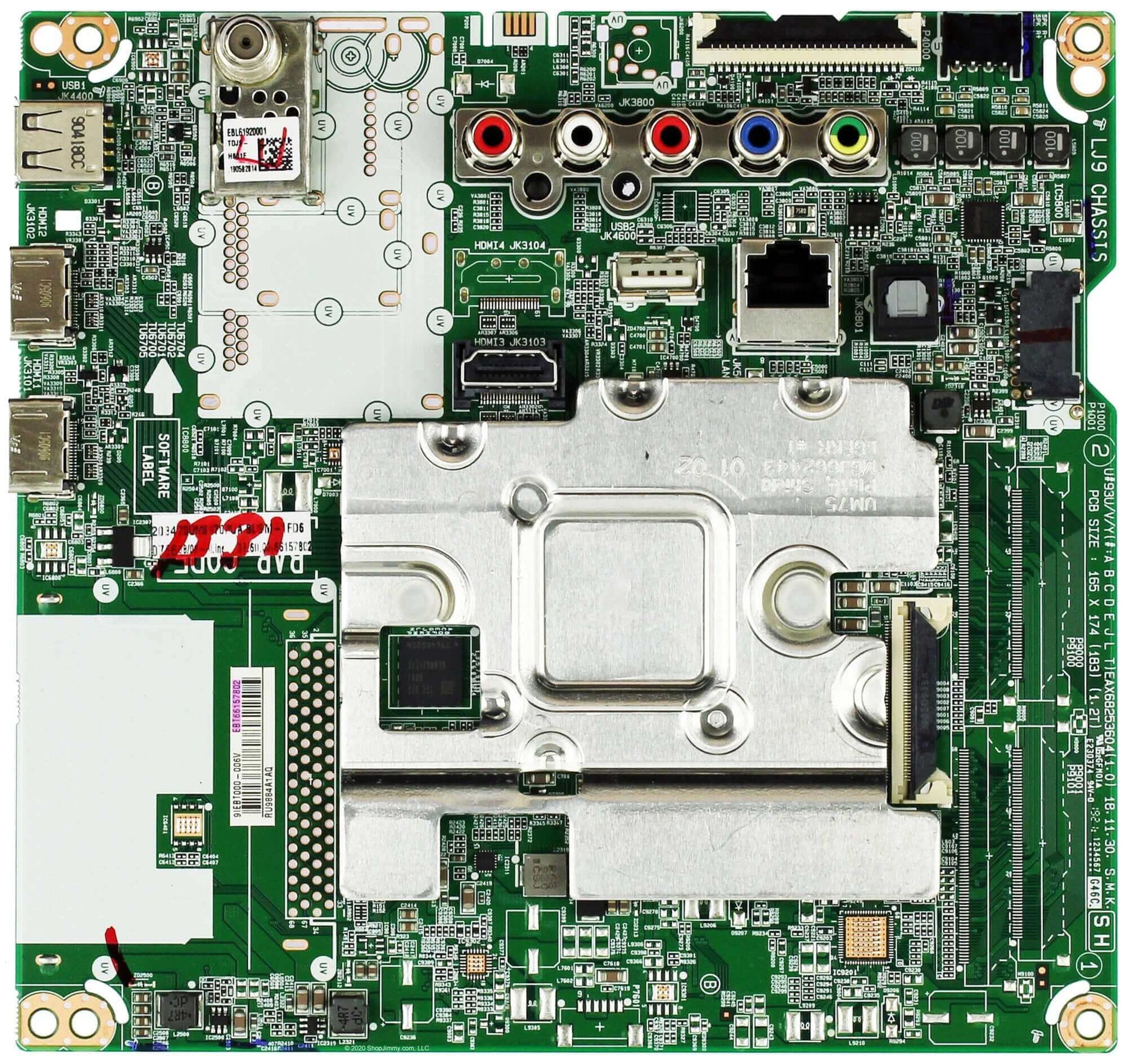 LG EBT66157802 Main Board for 70UM6970PUA BUSMLOR  
