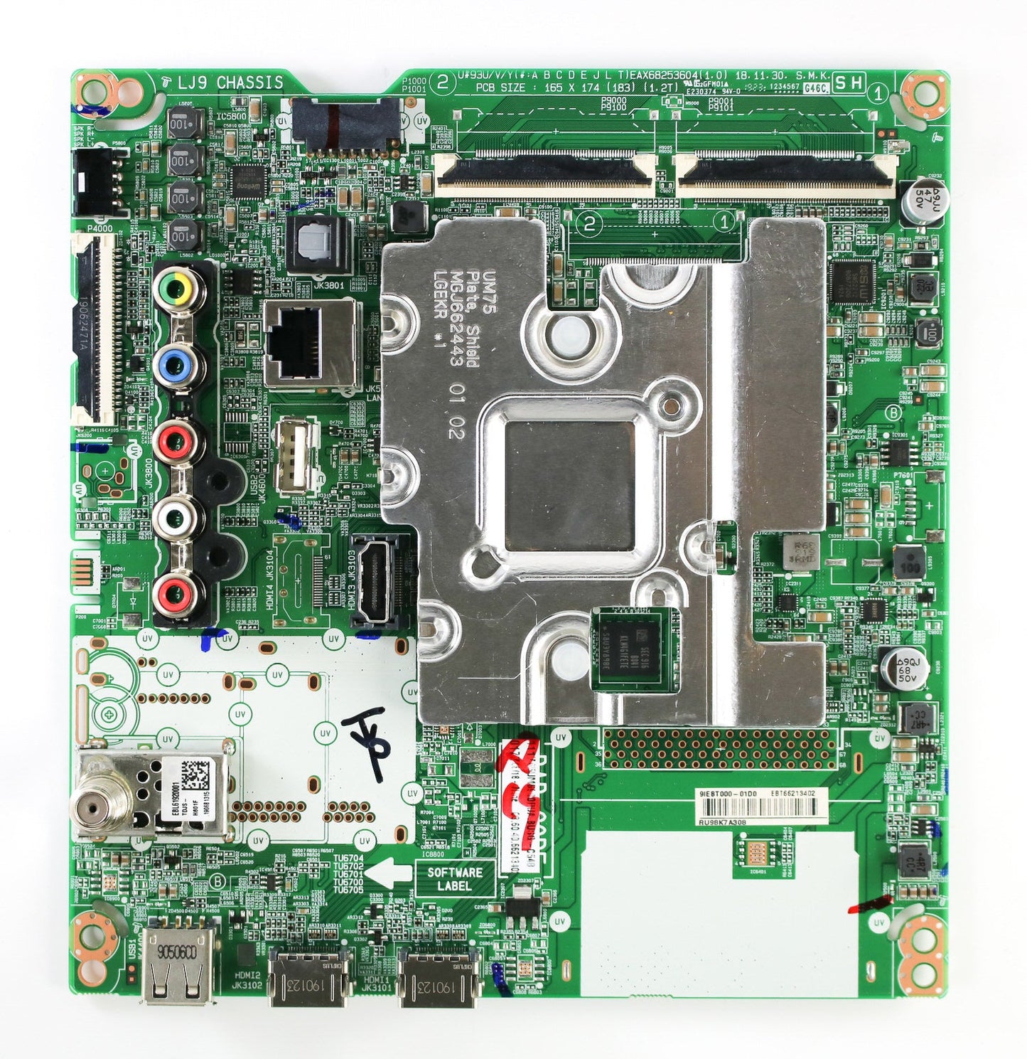 LG EBT66213402 Main Board for 65UM6900PUA.BUSGLKR  