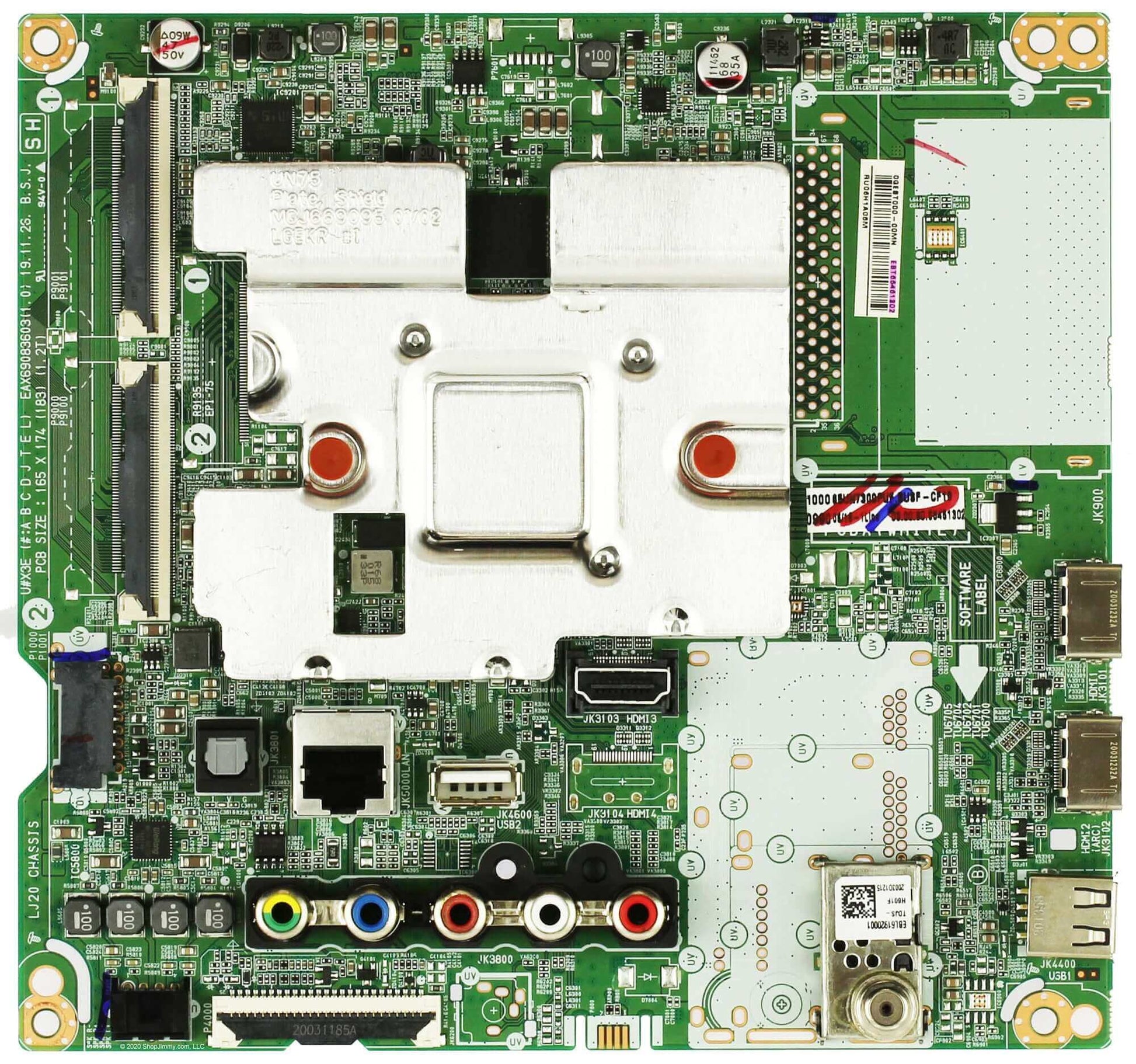 LG EBT66572902 Main Board for 65UN7300PUF BUSGLKR  