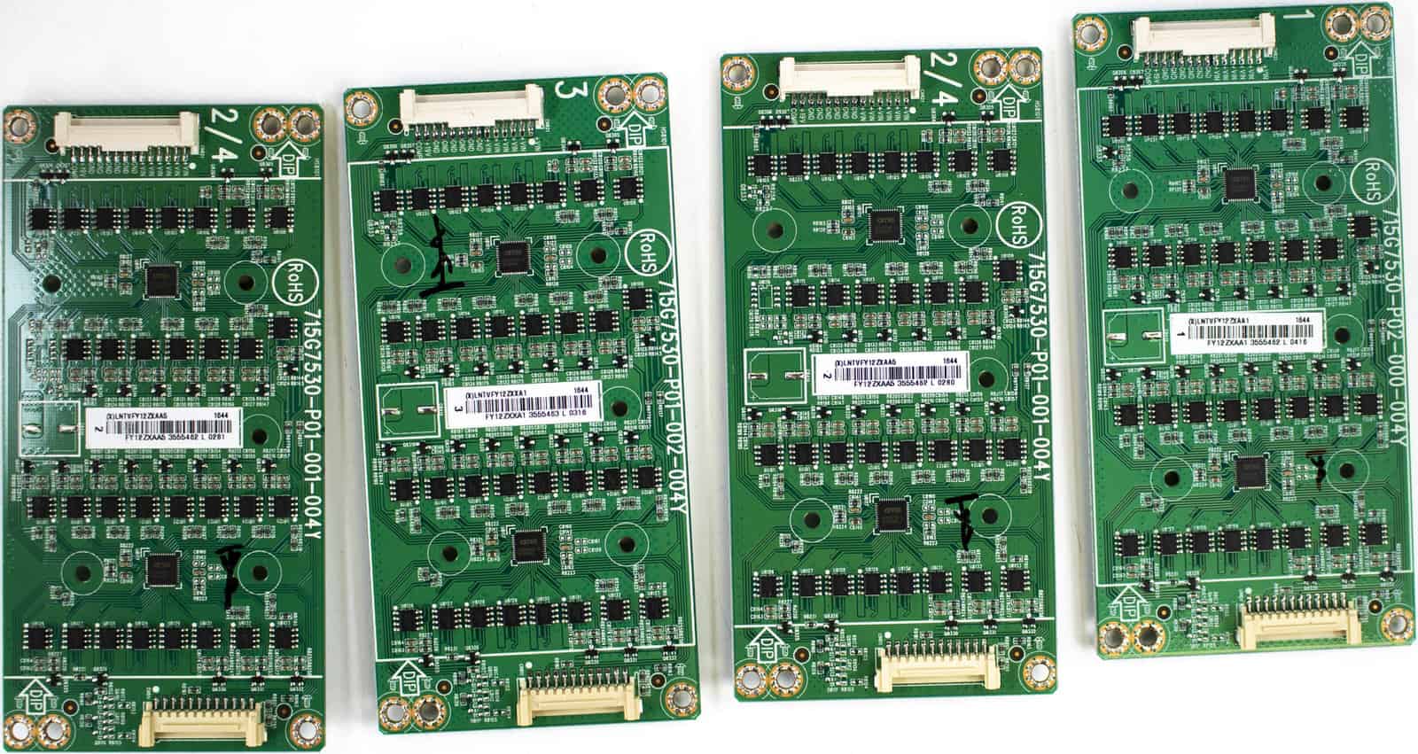 VIZIO LNTVFY12ZXXA5 Led Driver SET  