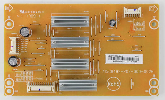 VIZIO LNTVGY25GXAG7  715G8492-P02-000-002H  Led Driver board  