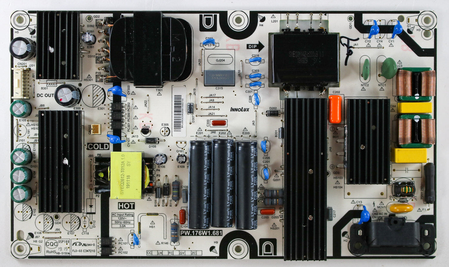 VIZIO PW.176W1.681 Power Supply for V655-G9  