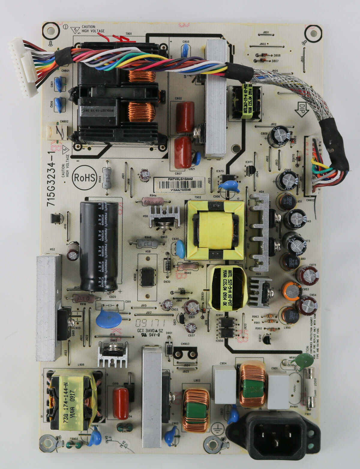 VIZIO PWTV8LG1GAAZ  715G3234-1  Power Supply / Backlight Inverter  