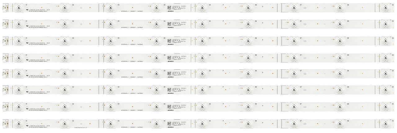 Hisense SVH700A31 LED Backlight Strips (8) 70H6570G 70A6G 70A6G3 NEW  