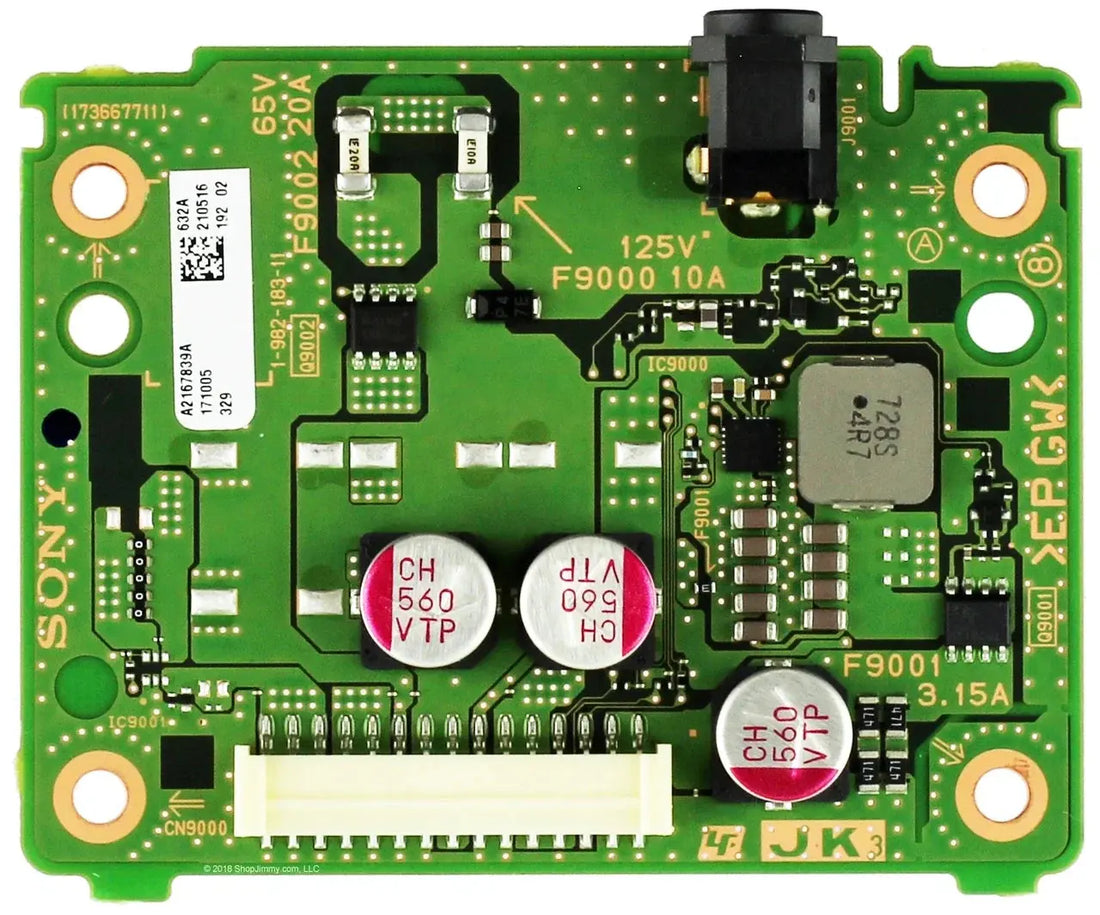 Sony A-2167-839-A JK3 Power Board for XBR-49X900E Sony
