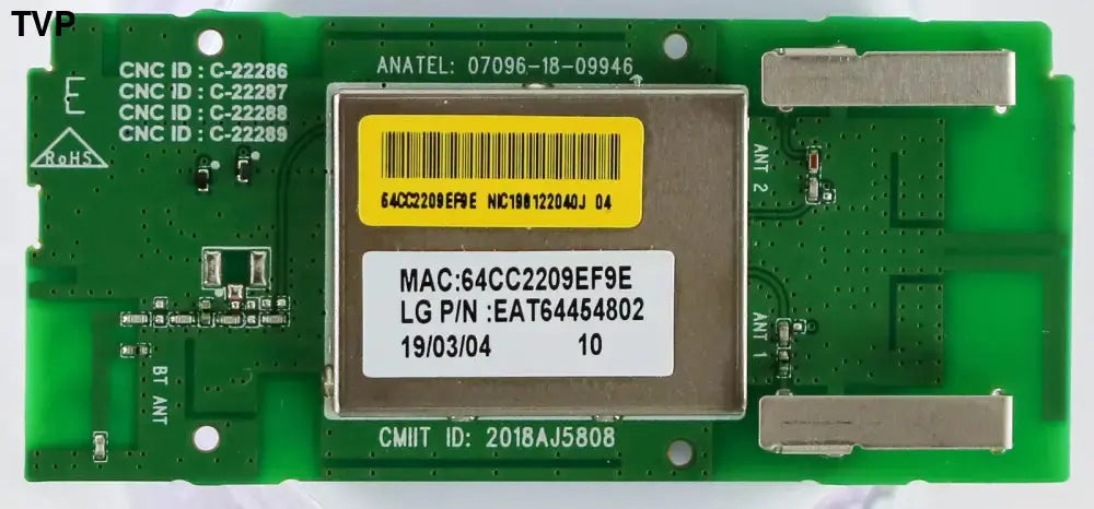 LG EAT64454802 WI-FI Module