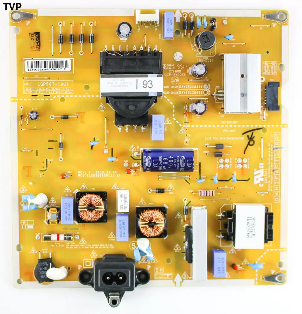 LG EAY65228801 Power Supply