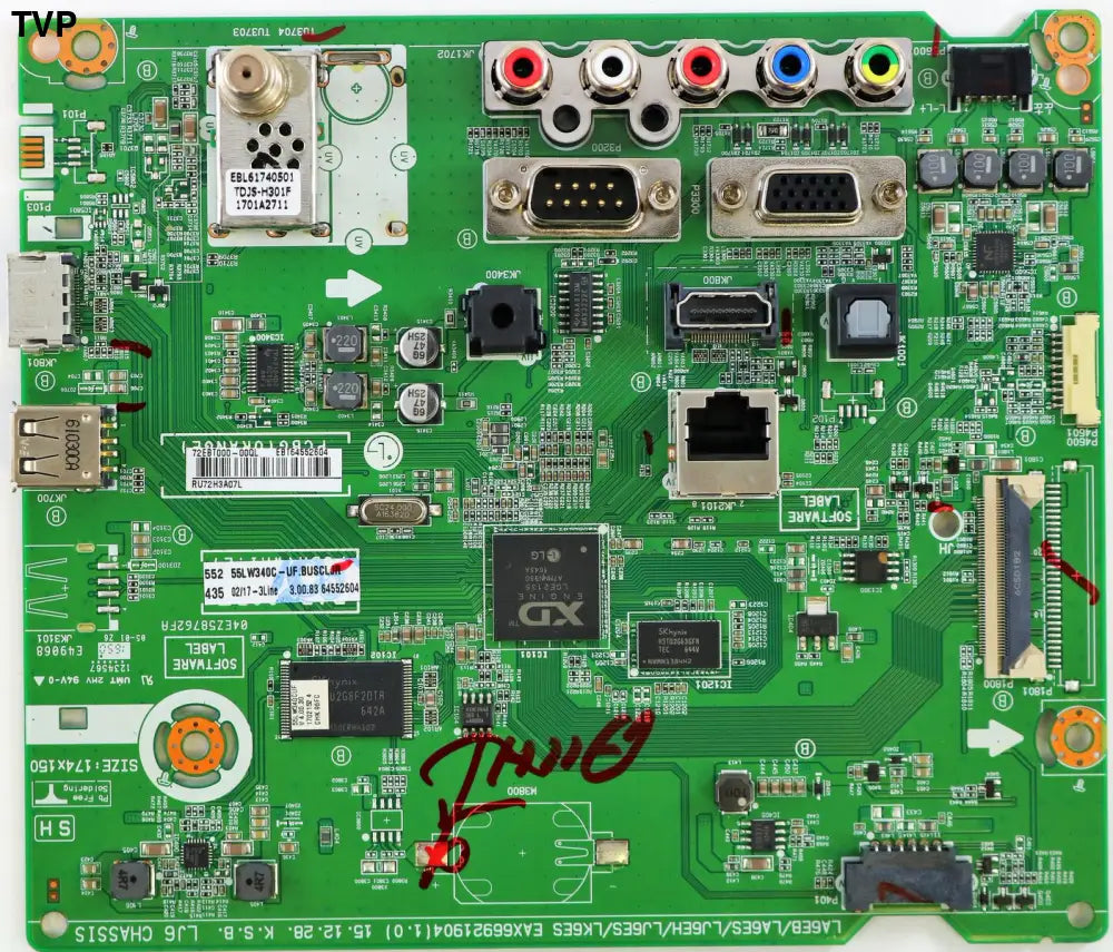 LG EBT64552604 Main Board