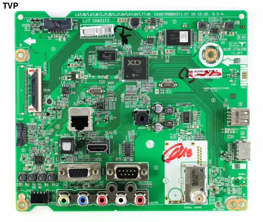 LG EBT64693202 Main Board