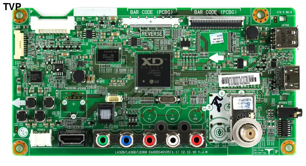 LG EBU62007673 Main Board