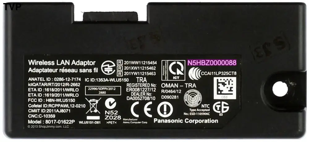 PANASONIC N5HBZ0000088 Wireless LAN Adapter