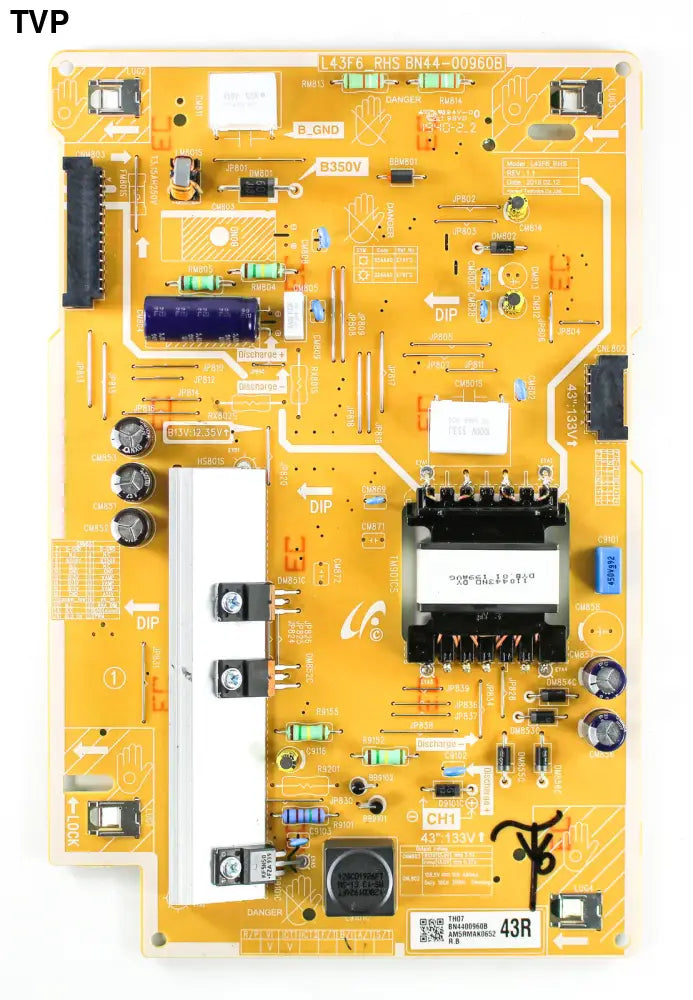 SAMSUNG BN44-00960B Power Supply FOR QN43LS03RAFXZA
