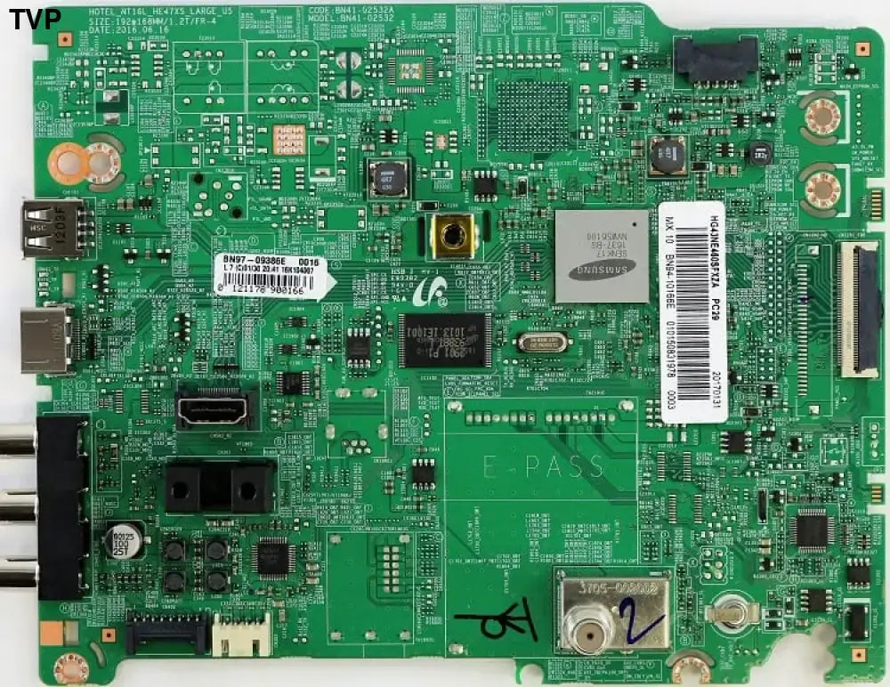 SAMSUNG BN94-10166E Main Board