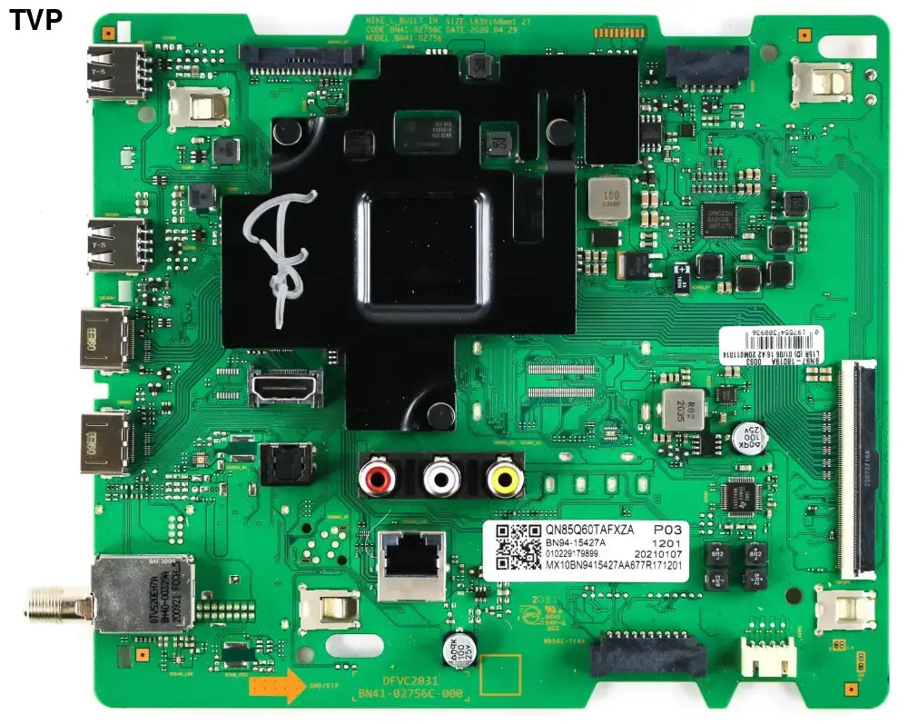 Samsung BN94-15427A Main Board for QN85Q60TAFXZA  CA02