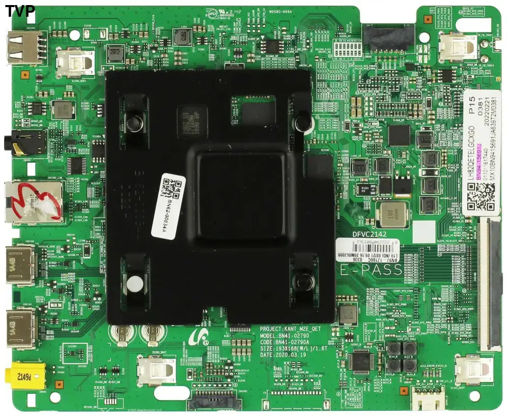 Samsung BN94-15691J Main Board for LH82QETELGCXGO DA02